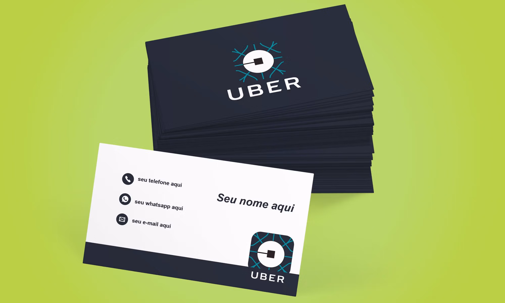 Cartão de Visita Uber